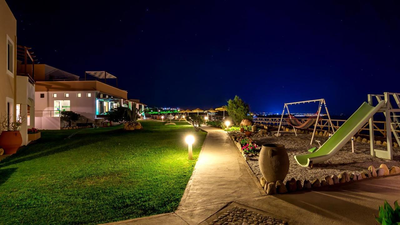 Alkionis Beach Hotel Apartments Sfáka Exterior foto